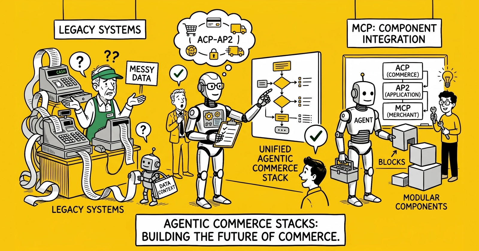ACP vs AP2 vs MCP: The Three Protocol Stacks Competing for Agentic Commerce and What Lead-Gen Operators Must Support