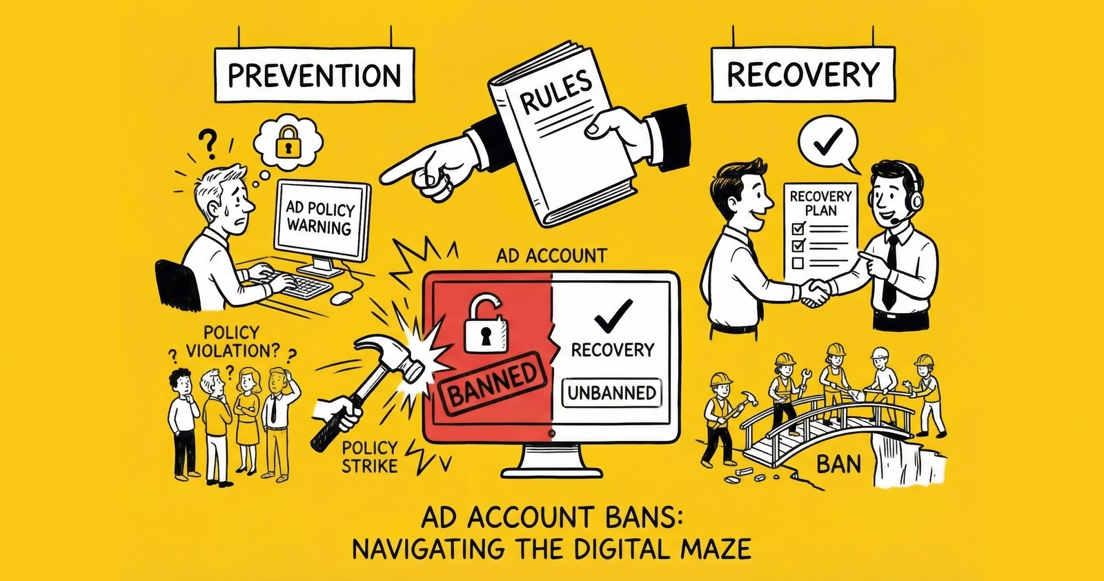 Ad Account Bans: Prevention and Recovery Strategies