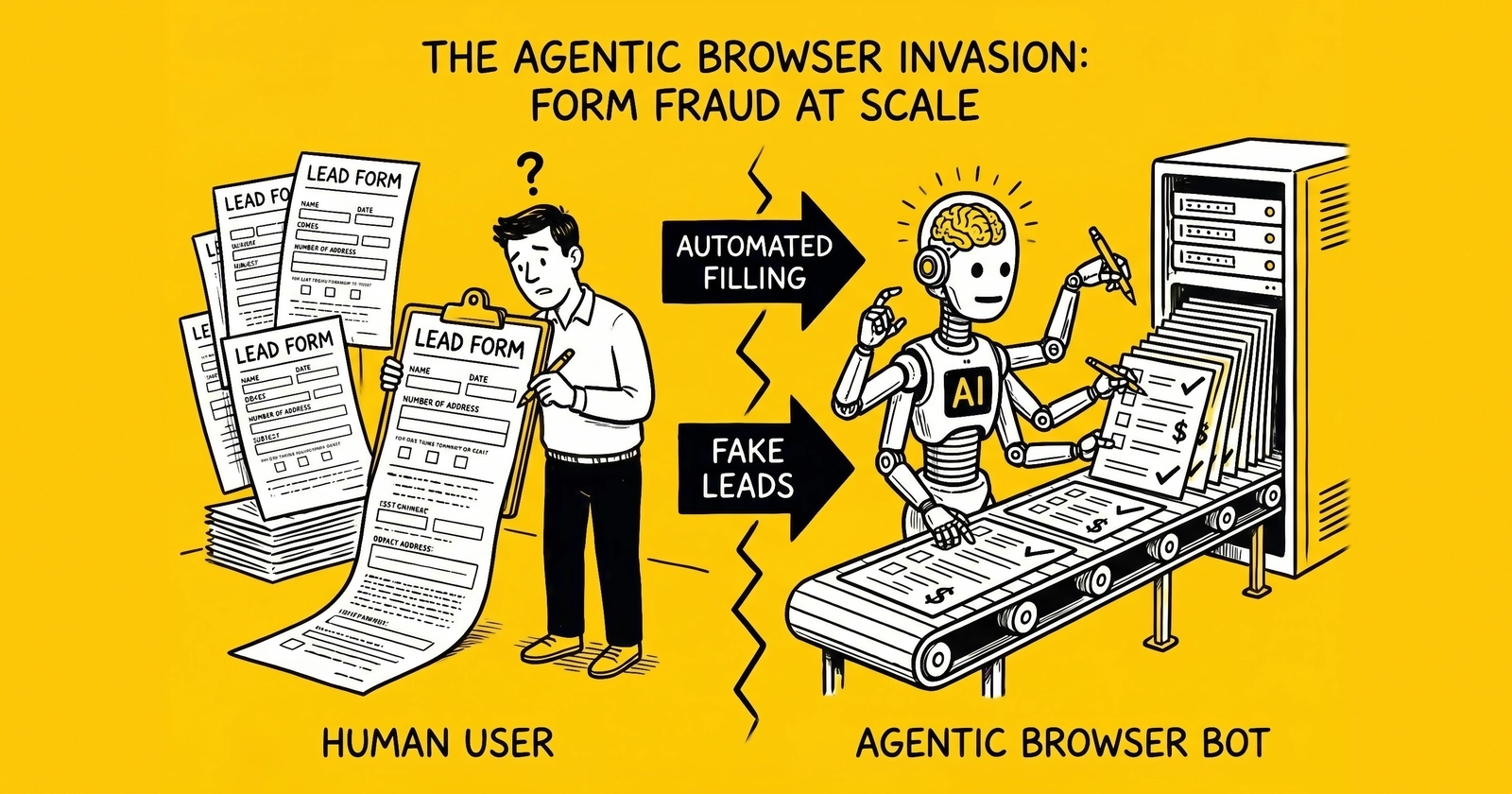 Agentic Browsers and the New Form-Fraud Vector: What HUMAN's Comet Carding Findings Mean for Insurance and Auto Lead Buyers