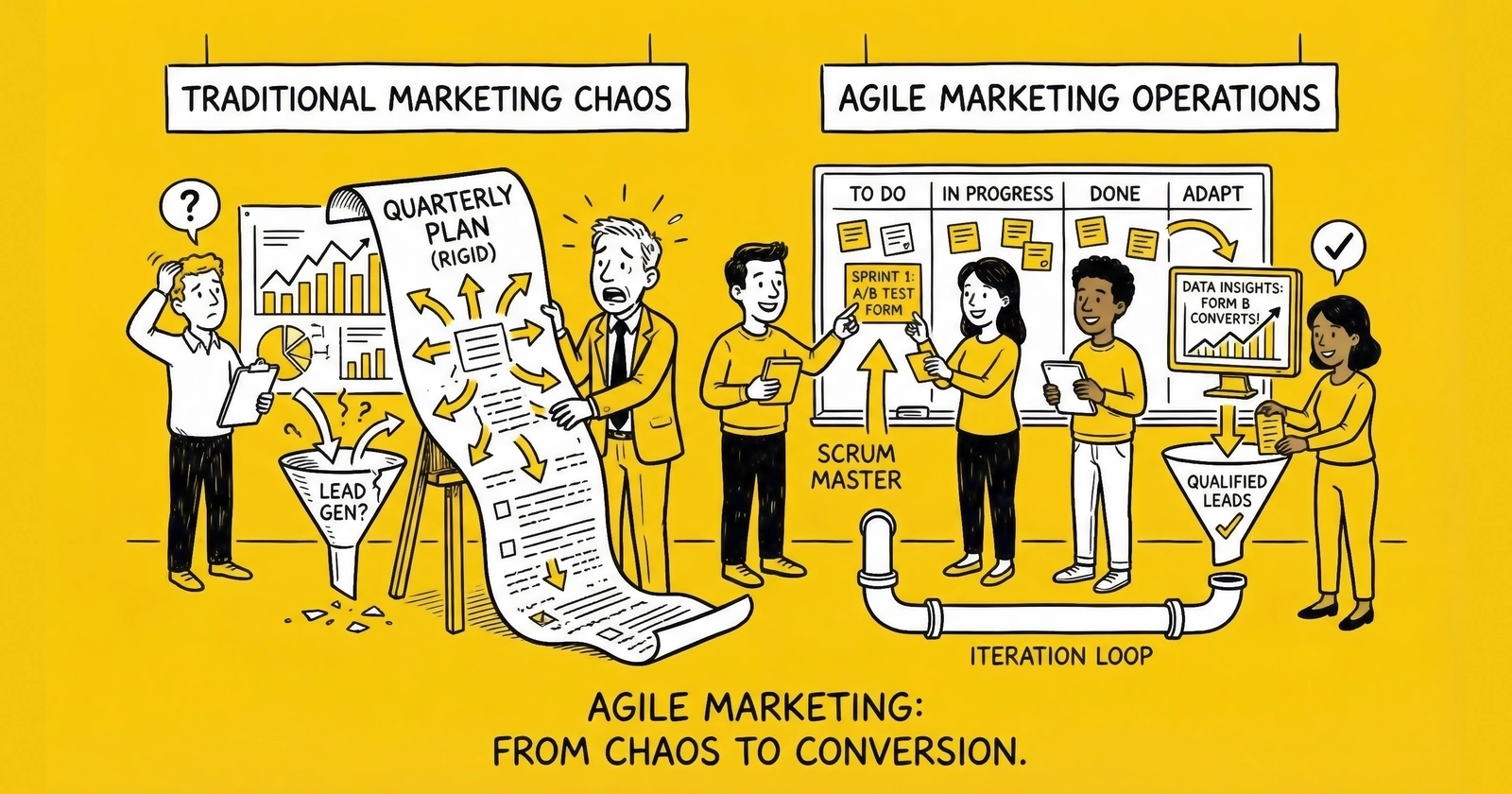 Agile Marketing Operations for Lead Generation: Sprints, Testing, and Continuous Optimization