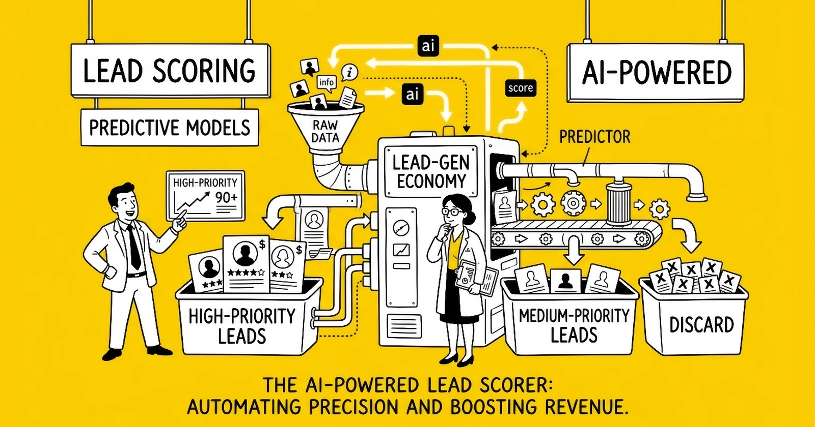 Building an AI Lead Scoring Model: Data Requirements, Feature Engineering, and Model Selection