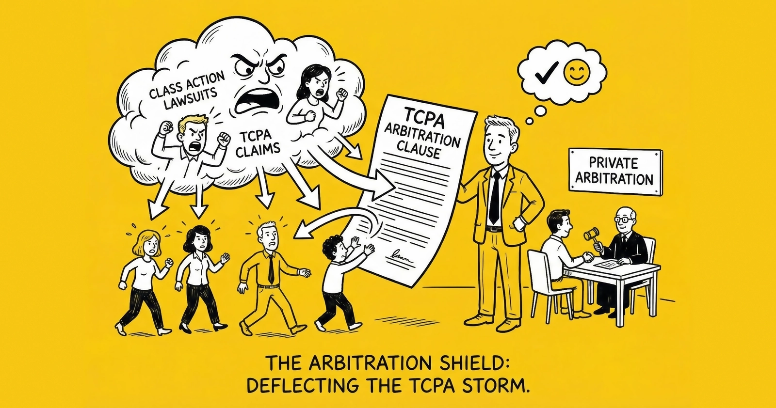 Arbitration Clauses for TCPA Protection: Best Practices for Lead Generation Businesses
