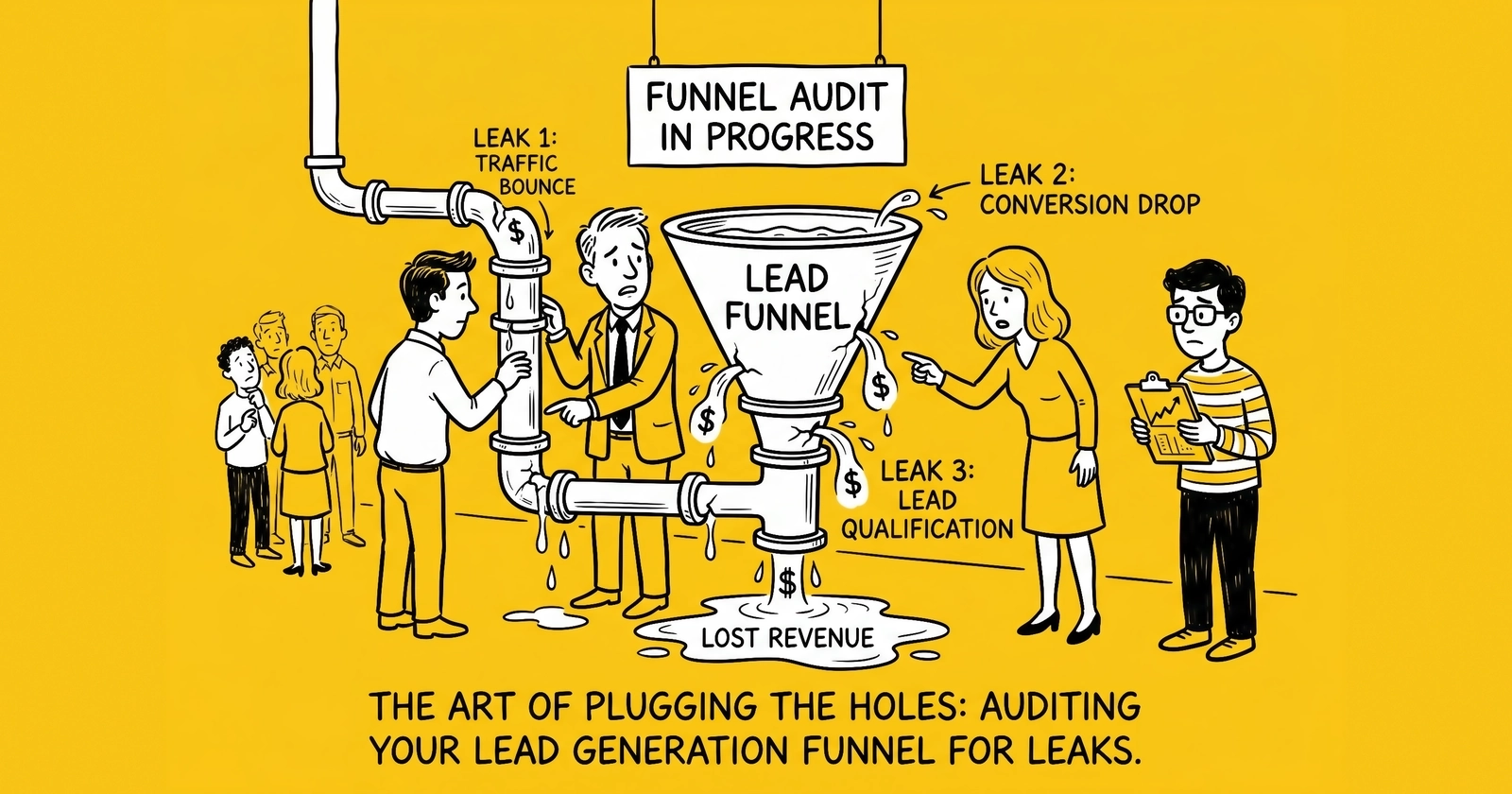 How to Audit Your Lead Generation Funnel for Leaks