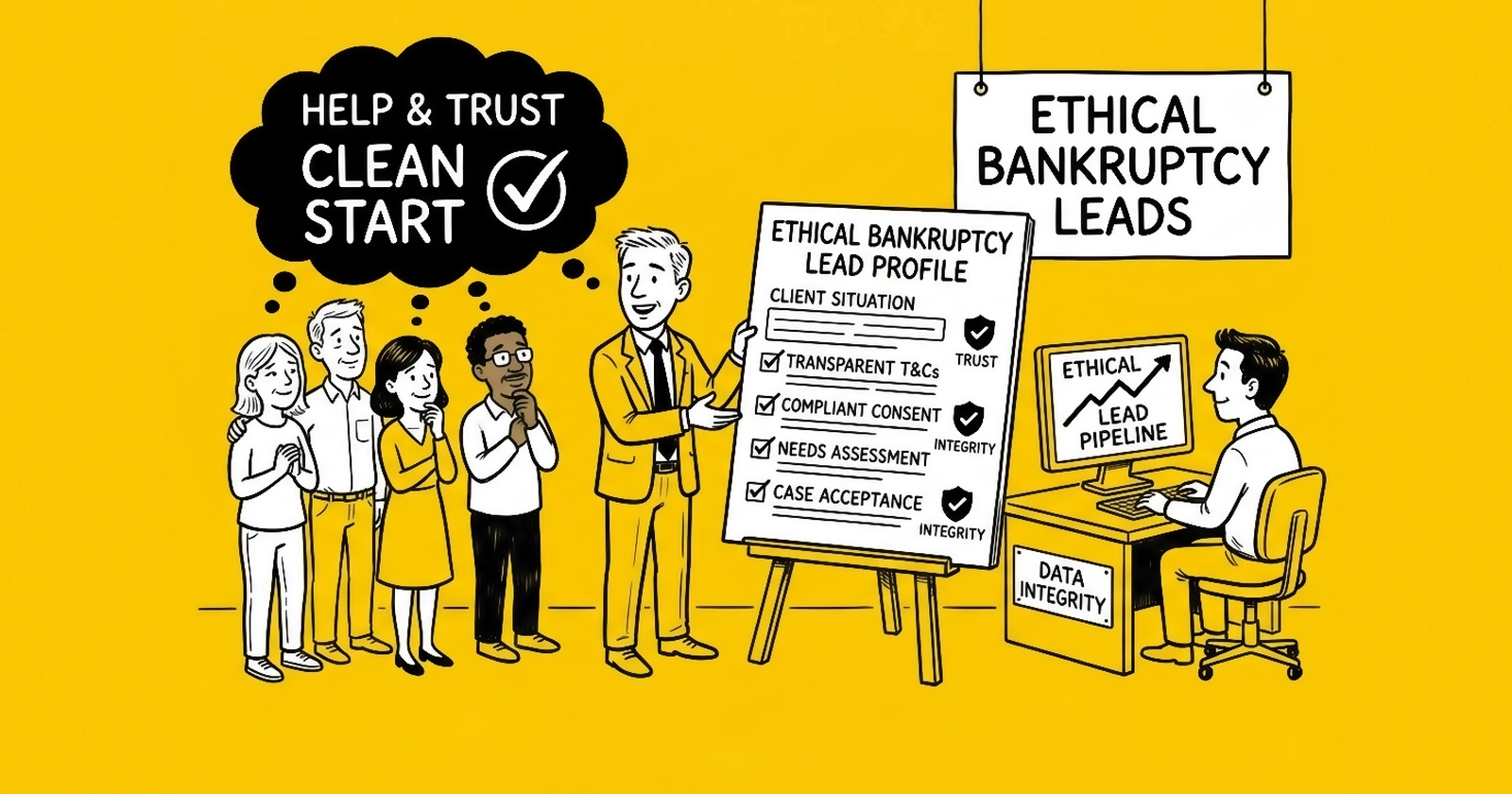 Bankruptcy Lead Generation: Targeting Distressed Consumers Ethically and Effectively