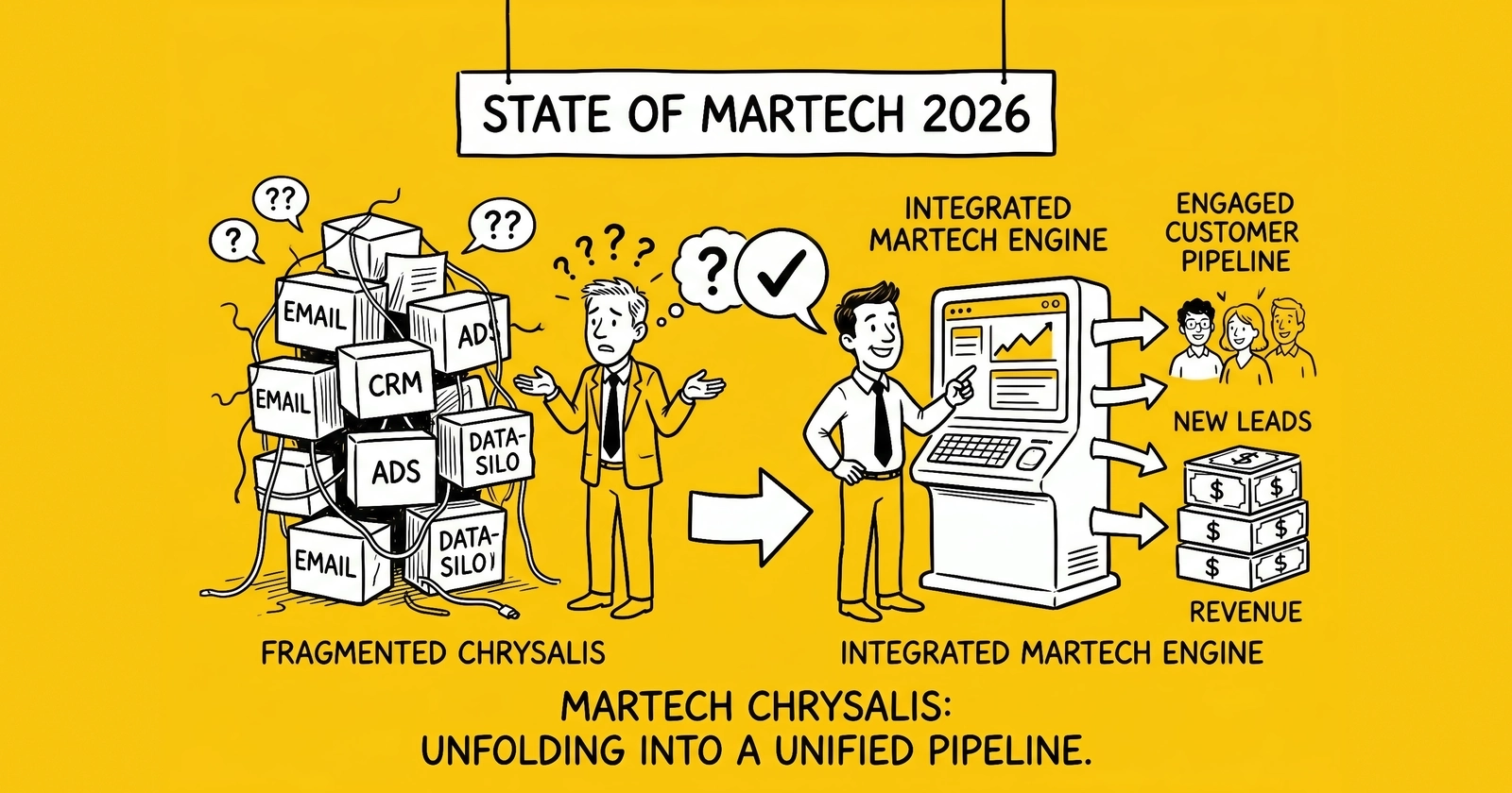 Brinker's State of Martech 2026 Chrysalis and What Its 5 Dimensions Mean for Lead Generation