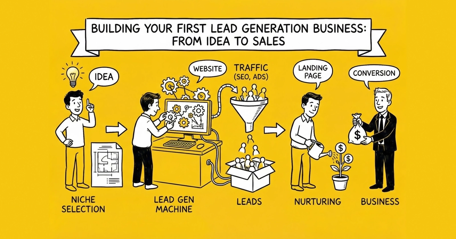 Building Your First Lead Generation Business: Step-by-Step Guide