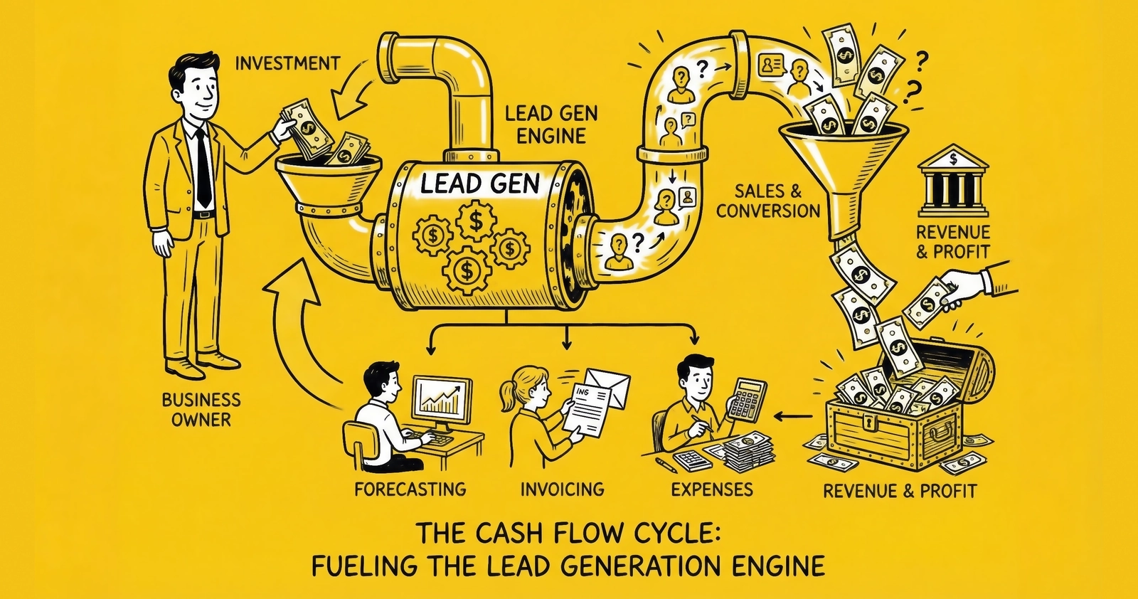 Cash Flow Management for Lead Businesses: The Complete 2025 Guide