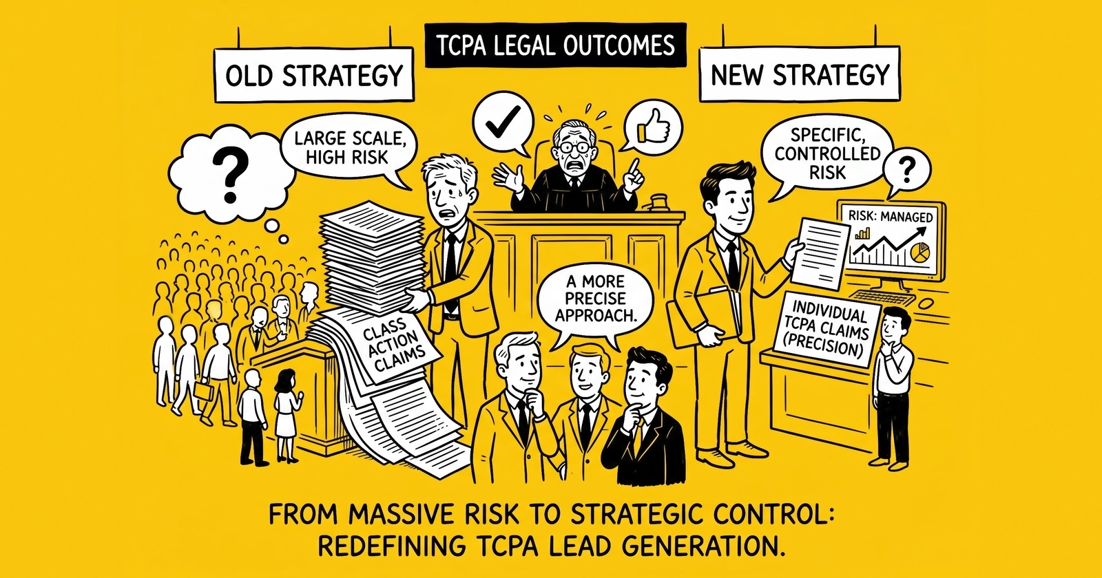 Class Action vs Individual TCPA Claims: Risk Assessment for Lead Generation Professionals