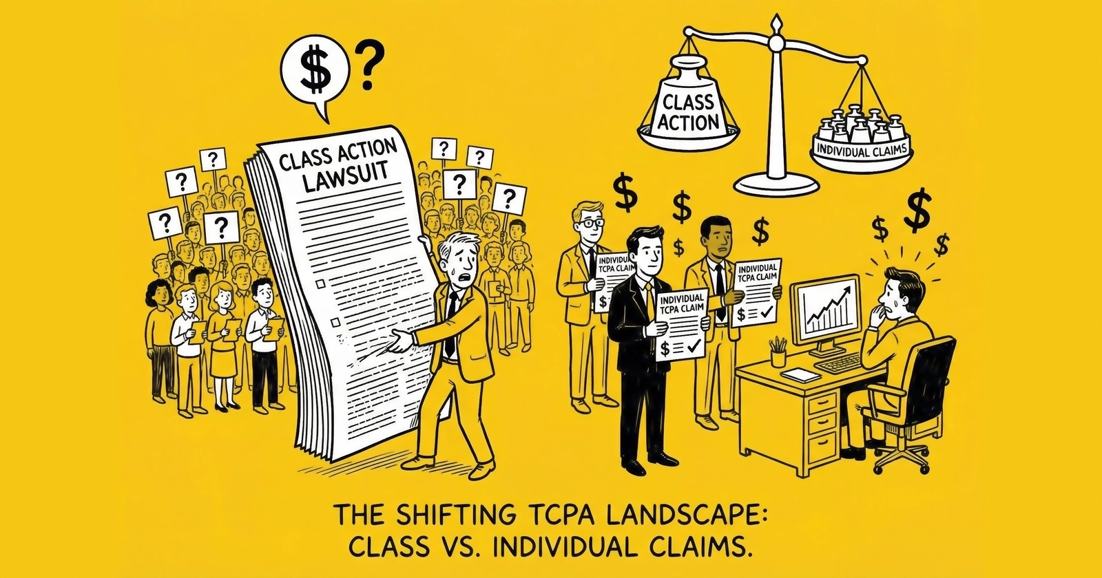 Class Action vs Individual TCPA Claims: Risk Assessment for Lead Generation Professionals