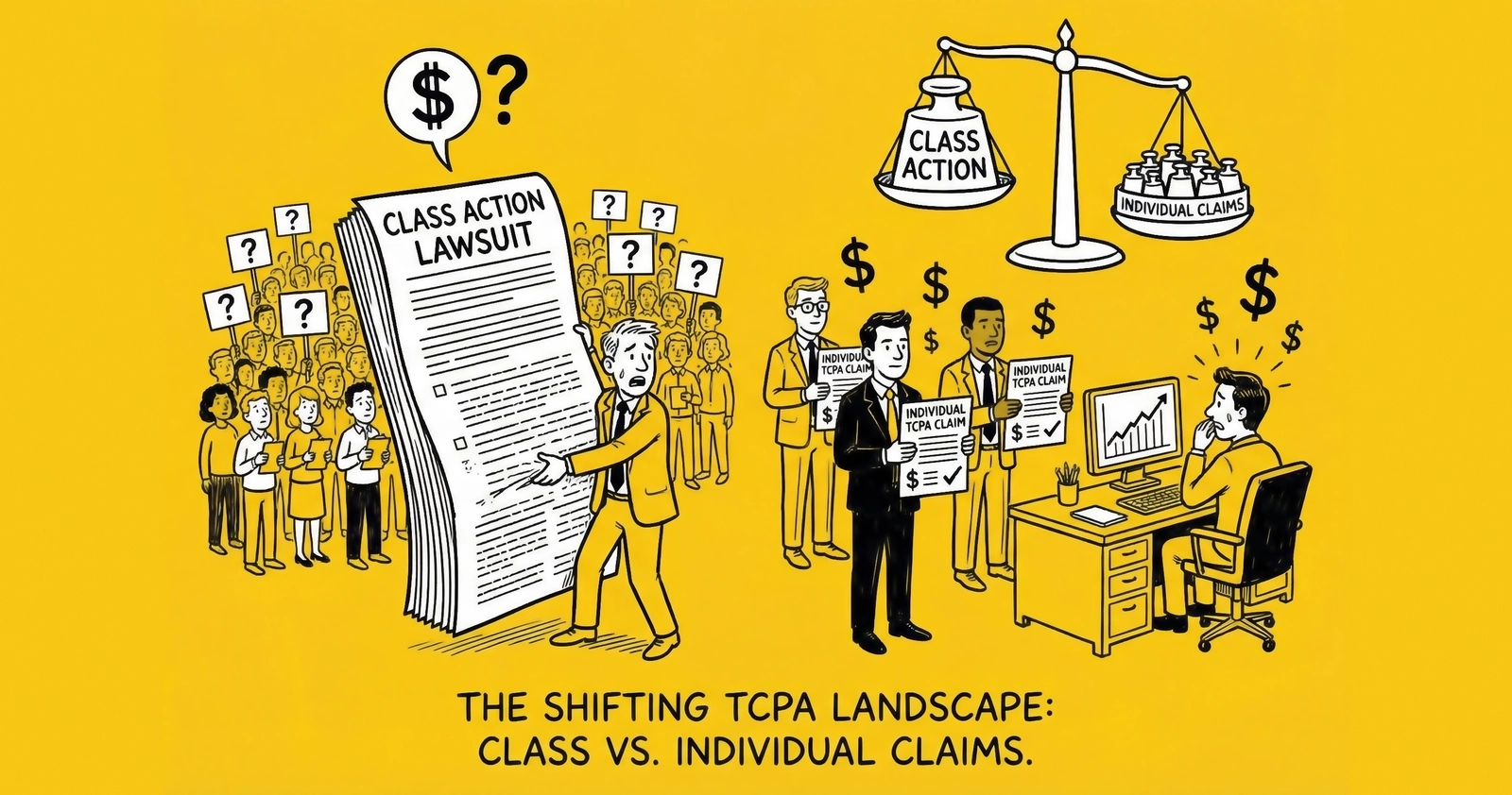 Class Action vs Individual TCPA Claims: Risk Assessment for Lead Generation Professionals