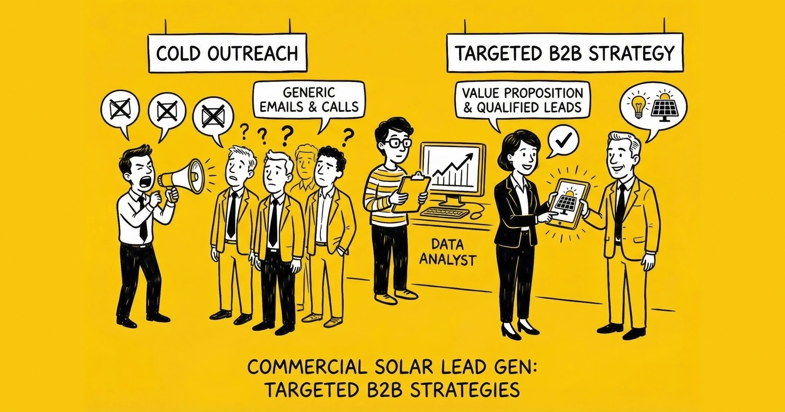 Commercial Solar Lead Generation: B2B Strategies for Higher-Value Installations