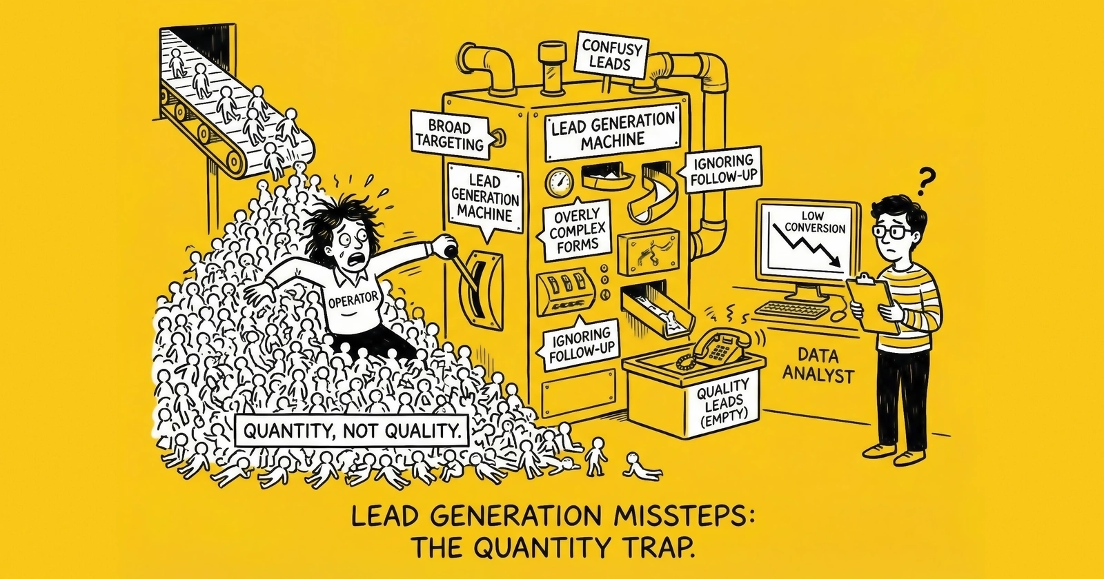 Common Lead Generation Mistakes That Kill Newcomers