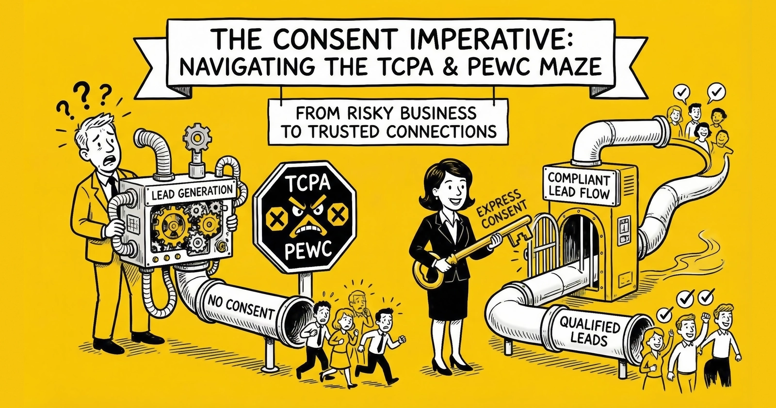 The Role of Consent in Modern Lead Generation: TCPA, PEWC, and Documentation
