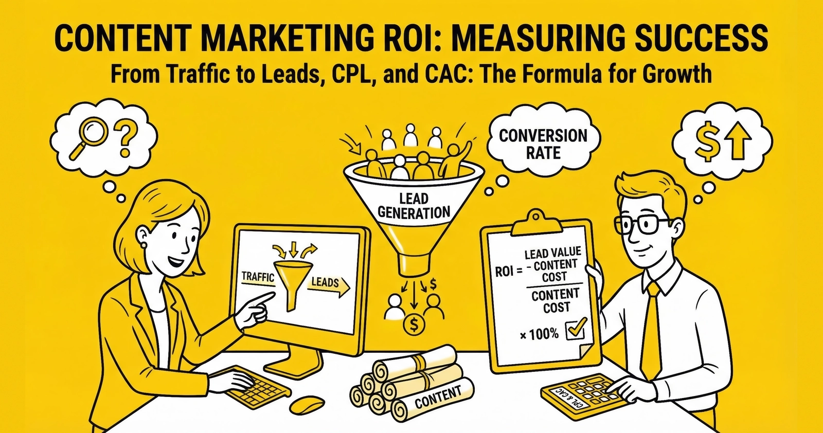 Content Marketing ROI Measurement for Lead Generation: From Traffic Metrics to Revenue Attribution