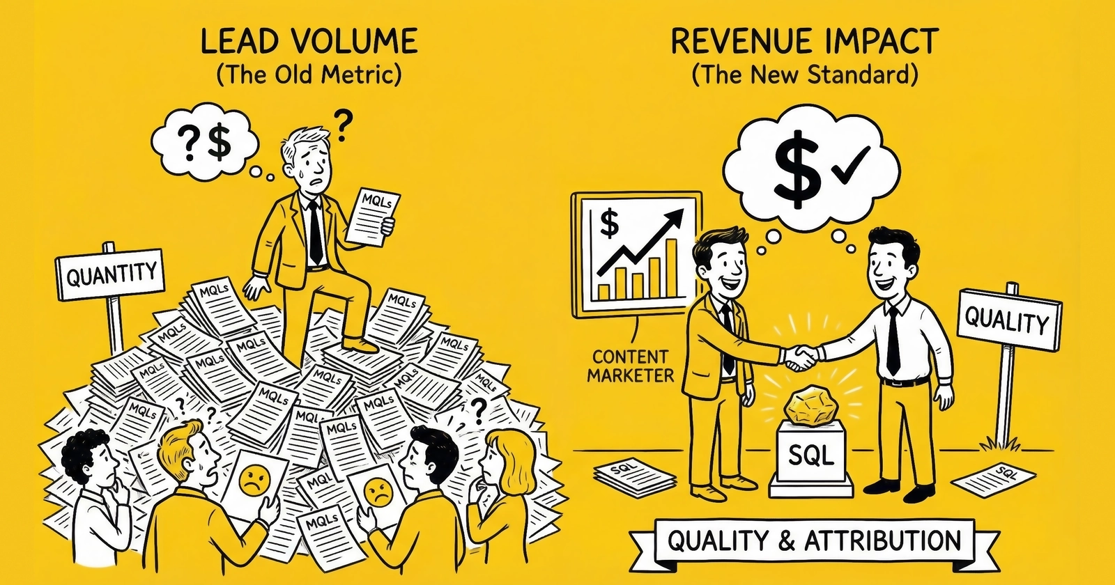 Content Marketing ROI Measurement for Lead Generation: From Traffic Metrics to Revenue Attribution