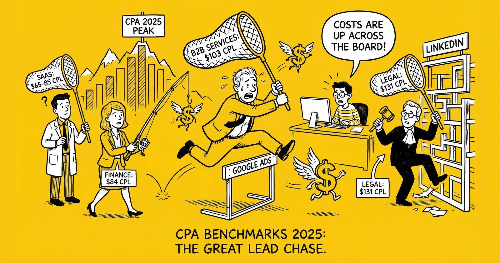 Cost Per Acquisition (CPA) Benchmarks by Vertical: 2025 Complete Guide