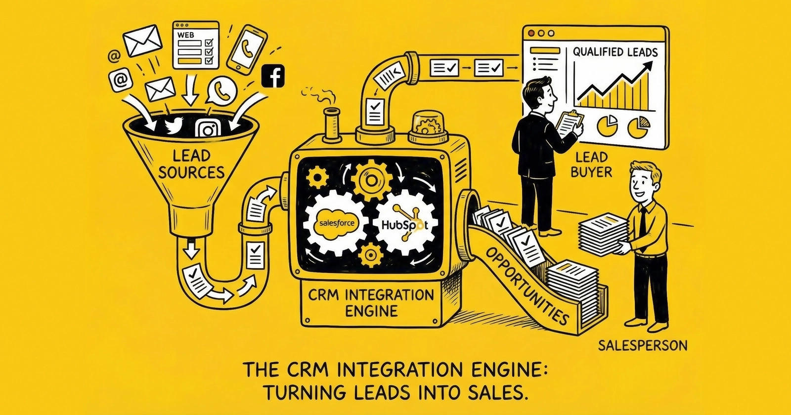 CRM Integration for Lead Buyers: Salesforce, HubSpot, and More