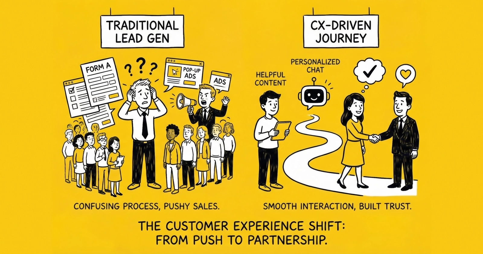 Customer Experience Strategy for Lead Generation Operations
