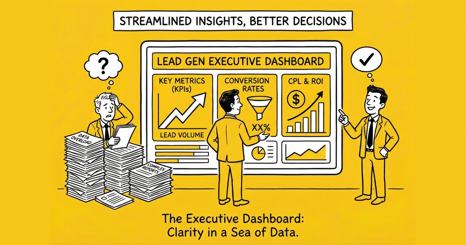 Dashboard Design for Lead Generation Executives: The Complete Guide to Metrics That Drive Decisions
