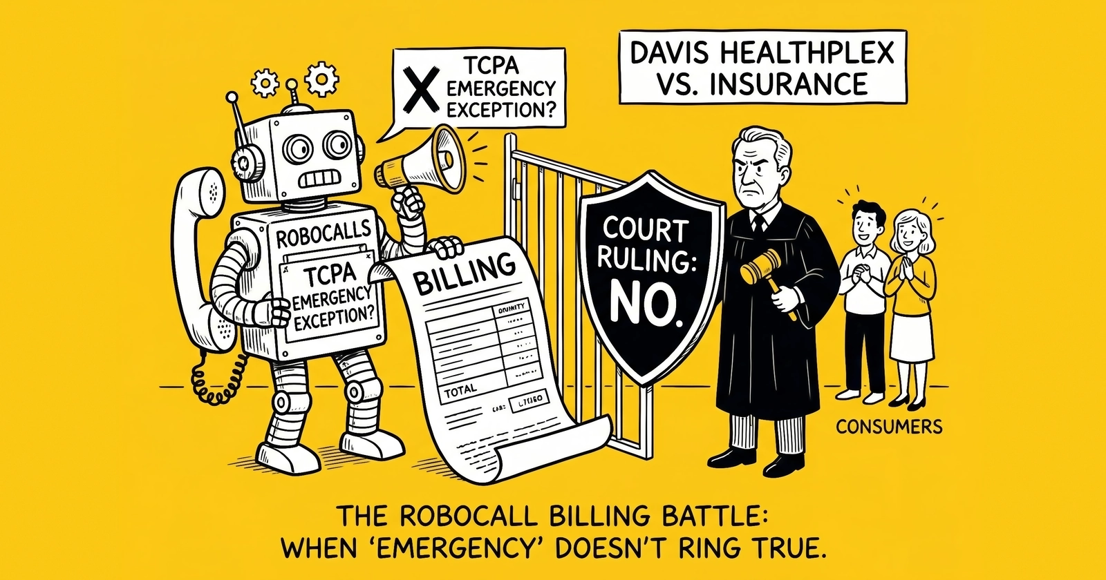 Insurance Carriers Just Got an 'Emergency Exception' for Wrong-Number Robocalls – and Lead-Gen Vendors Should Read the Footnotes
