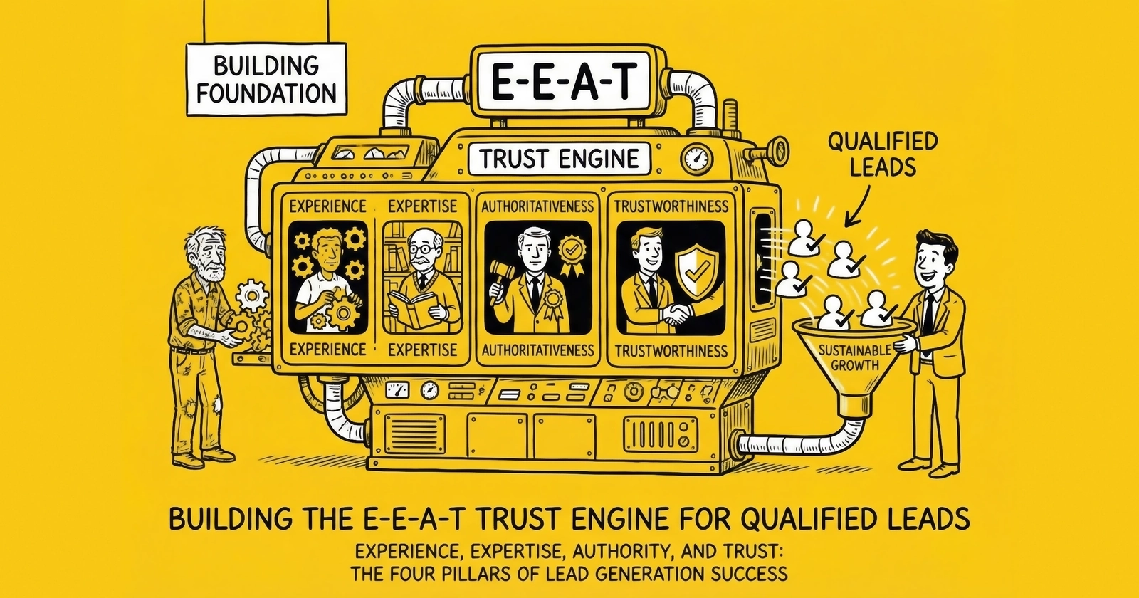 E-E-A-T: How AI Systems Evaluate Your Credibility Before Citing You