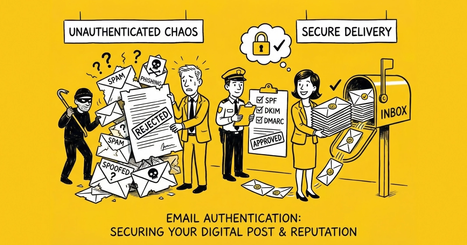 Email Authentication Compliance for Lead Generation: SPF, DKIM, DMARC