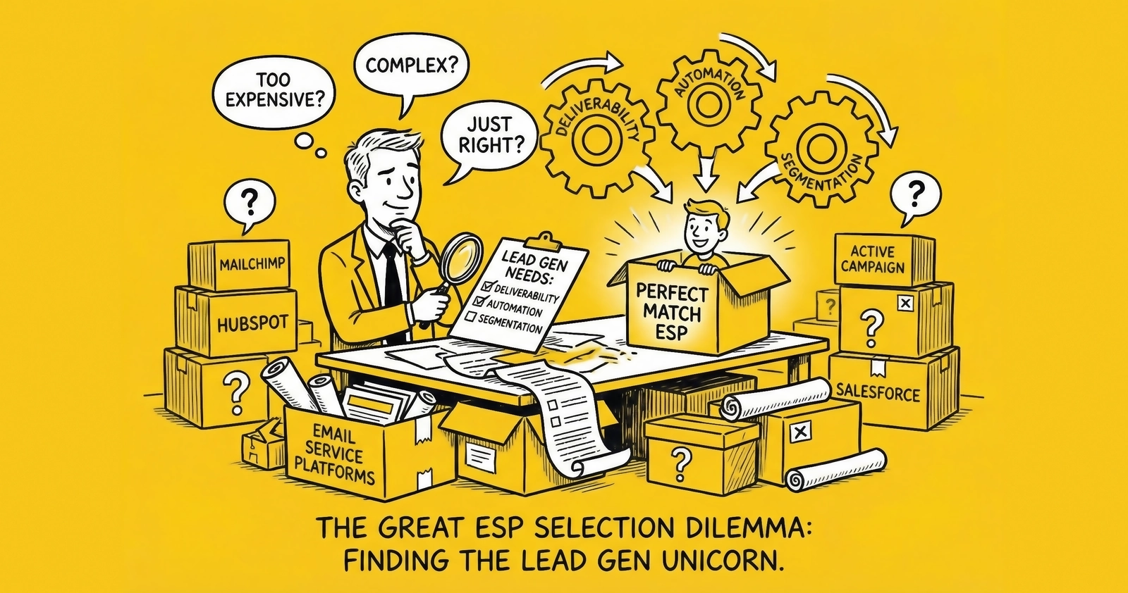 Email Service Platform Selection for Lead Gen: SendGrid vs SES vs Mailgun vs Postmark