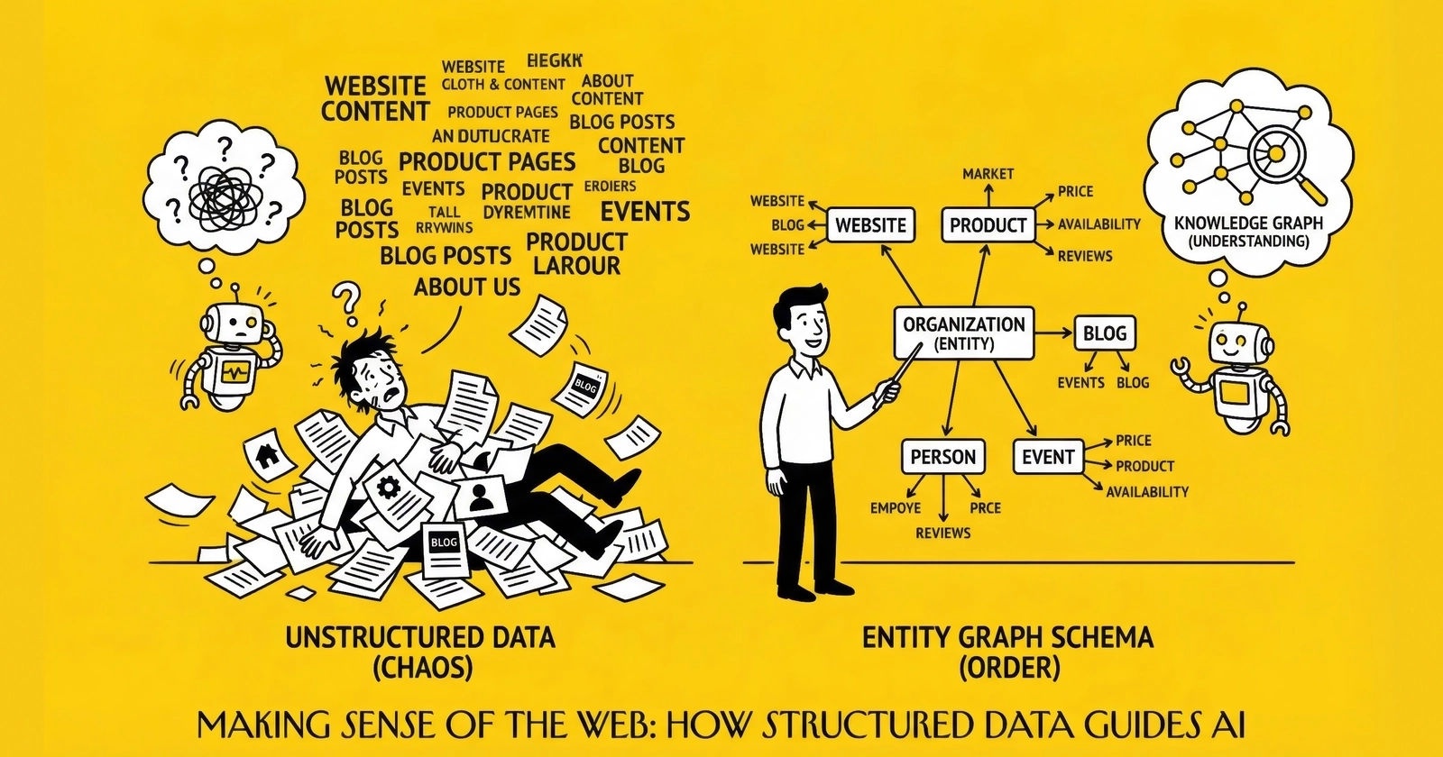 Entity Graphs for AI Visibility: How Knowledge Graph Architecture Drives 300% Higher AI Accuracy