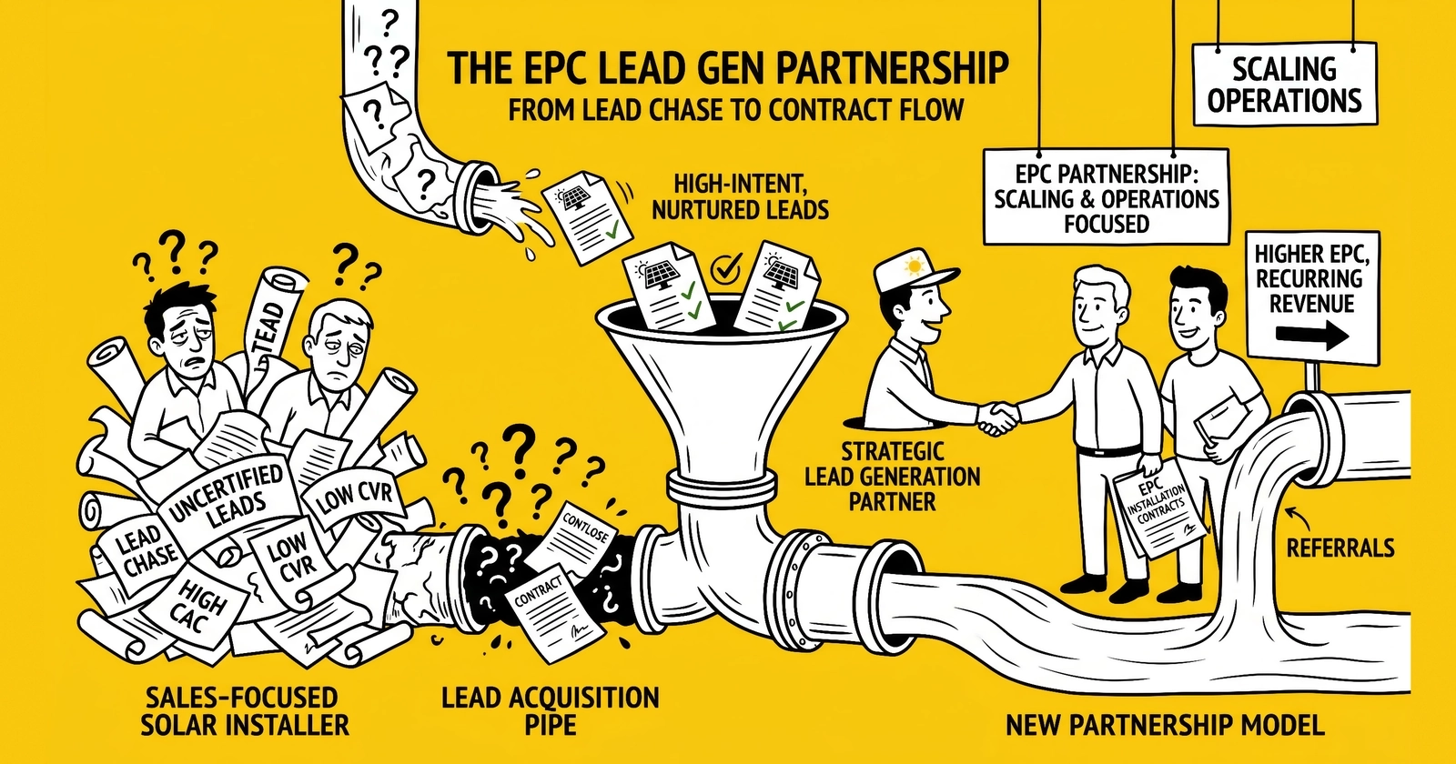 EPC Partnerships: Working with Solar Installers for Profitable Lead Generation