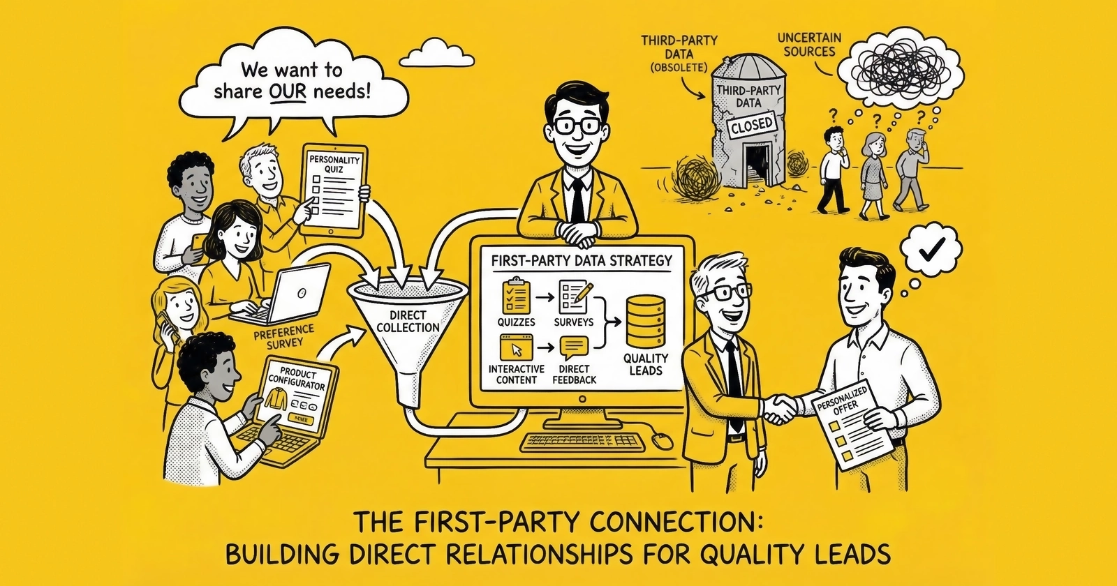 First-Party Data Strategies for Lead Generators: Building Sustainable Competitive Advantage