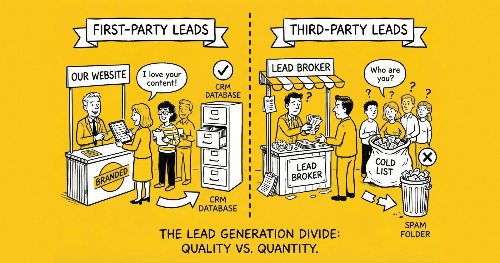 First-Party vs Third-Party Leads: Which Should You Buy?