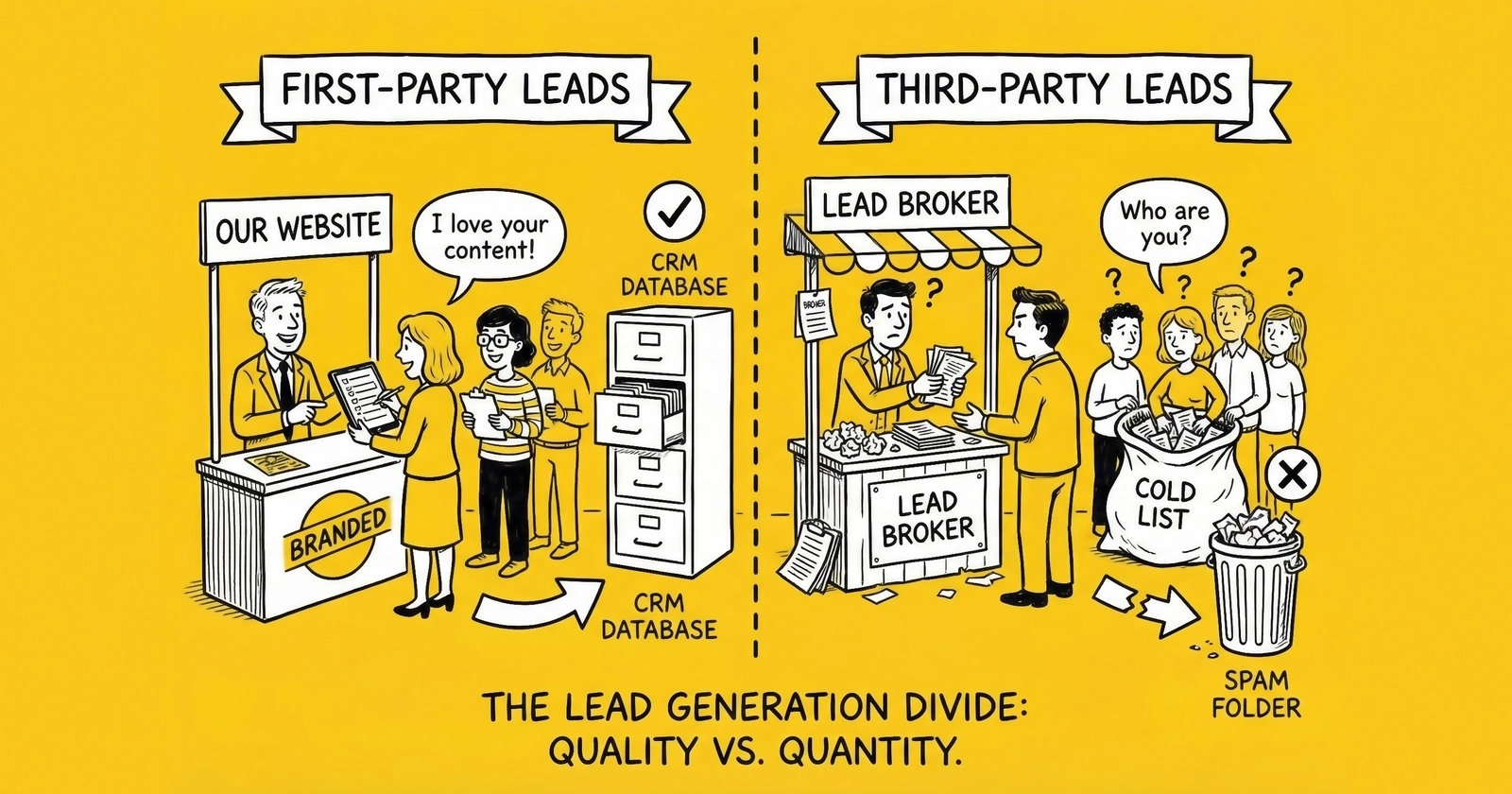 First-Party vs Third-Party Leads: Which Should You Buy?