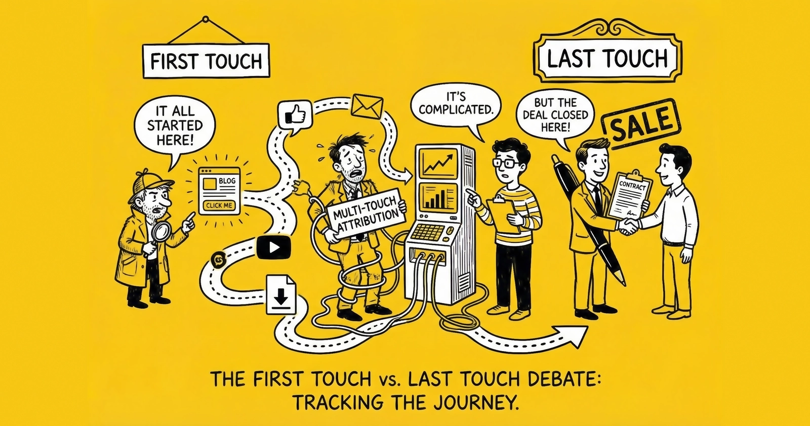 First-Touch vs Last-Touch Attribution: Which Is Right for Your Lead Generation Business?