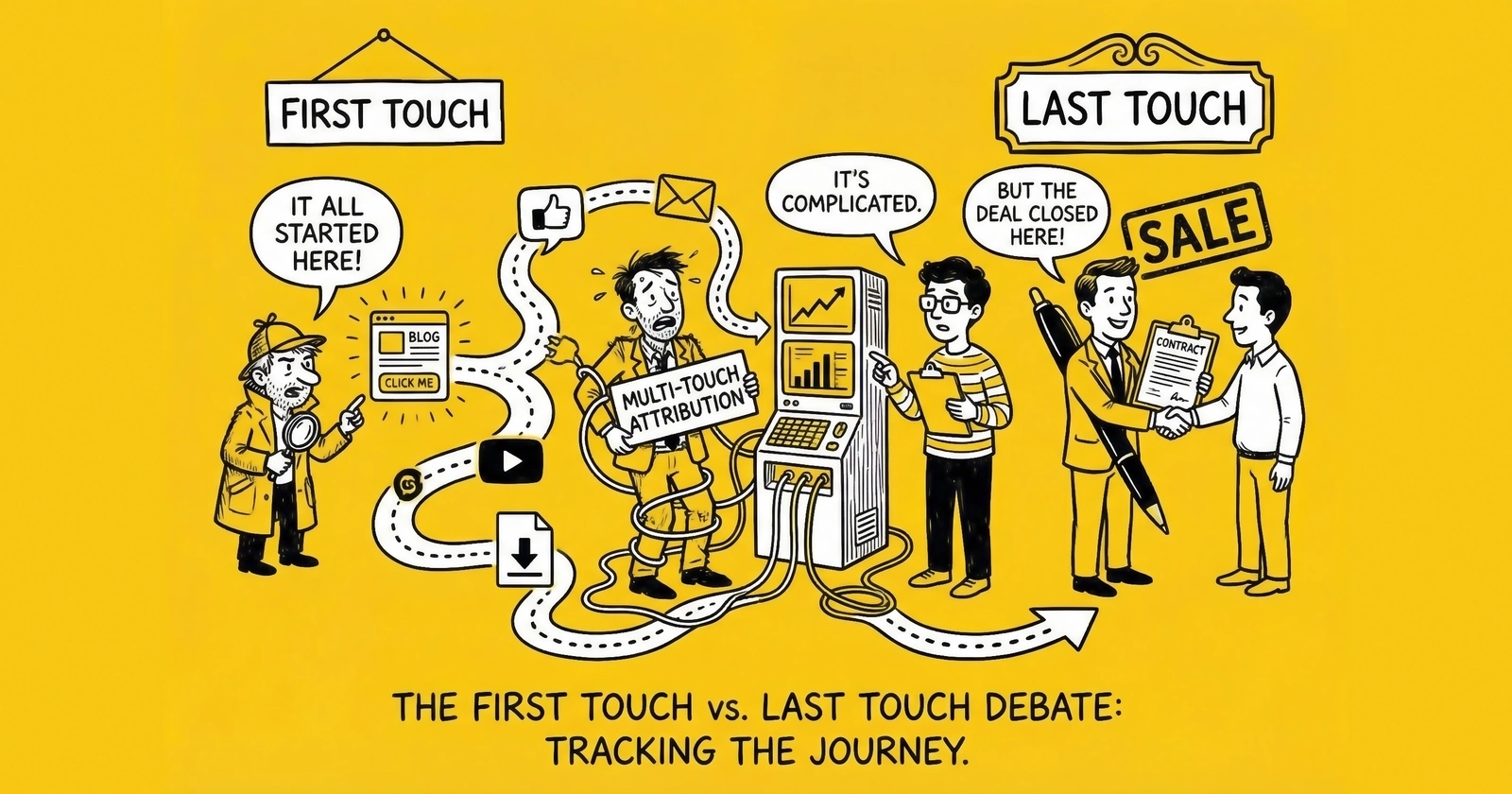 First-Touch vs Last-Touch Attribution: Which Is Right for Your Lead Generation Business?