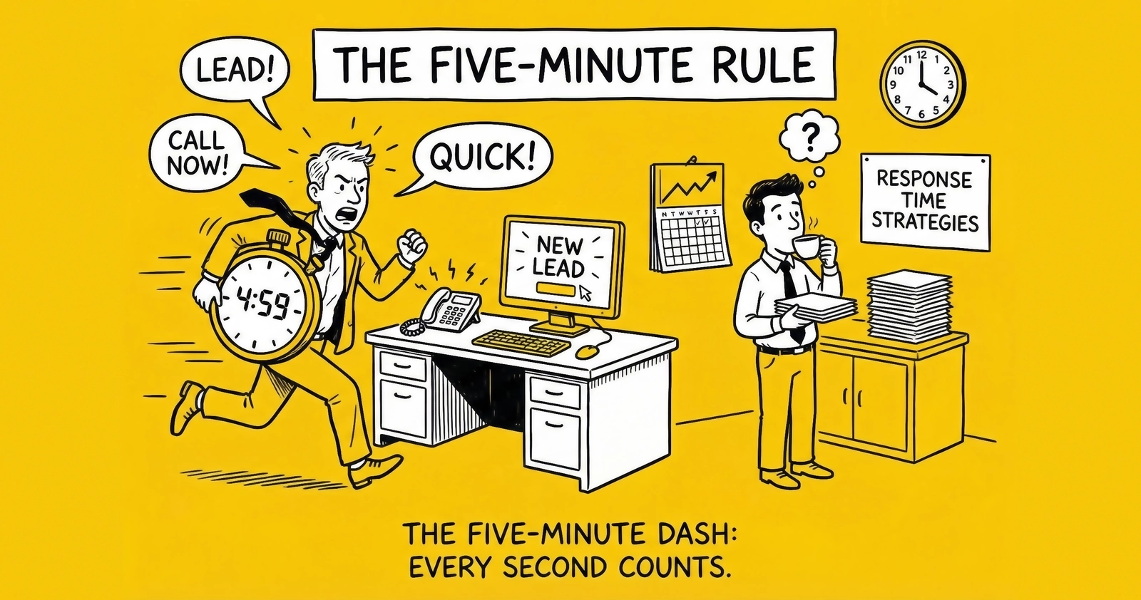 The 5-Minute Rule: Research-Backed Response Time Strategies That Convert More Leads