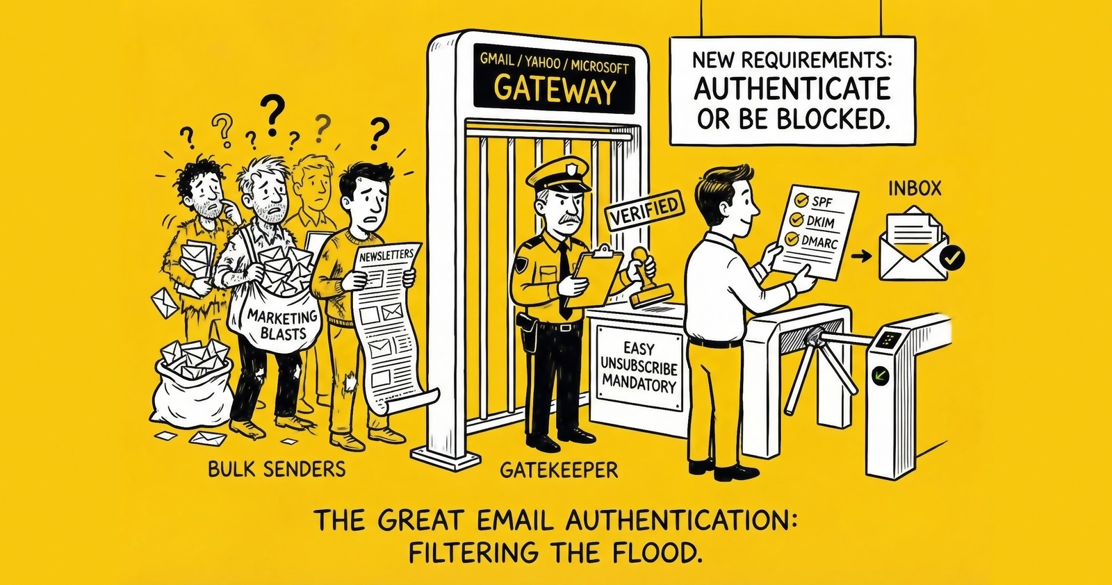 Gmail, Yahoo, and Microsoft Bulk Sender Requirements: What Changed and What Operators Do Now