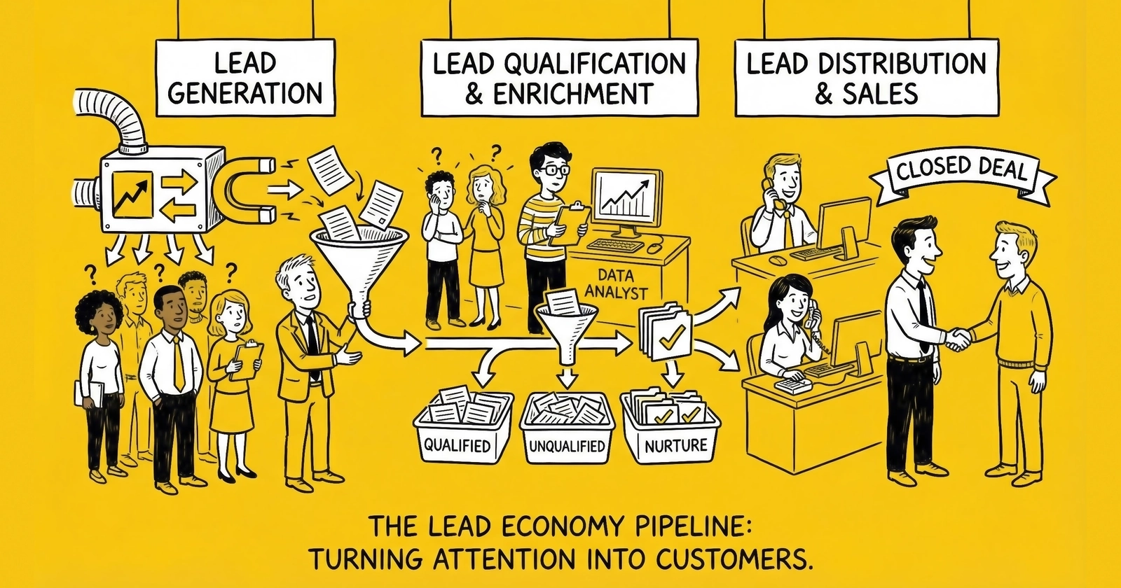 How the Lead Economy Works: A $10 Billion Industry Explained