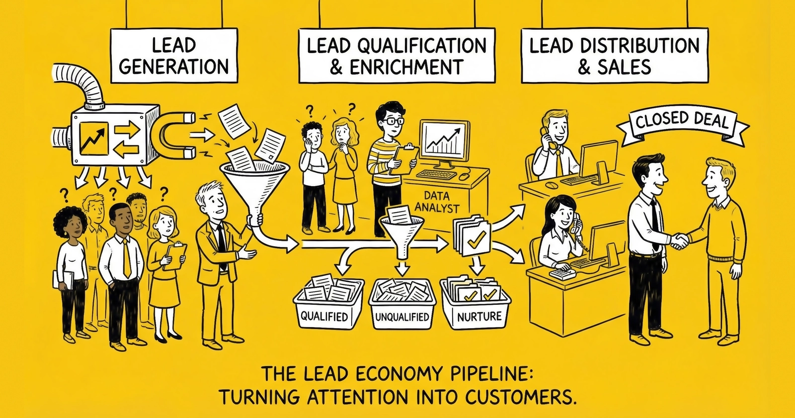 How the Lead Economy Works: A $10 Billion Industry Explained