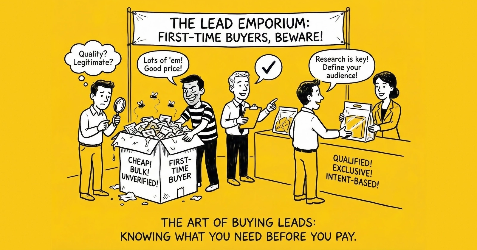 How to Buy Leads: Complete Guide for First-Time Buyers