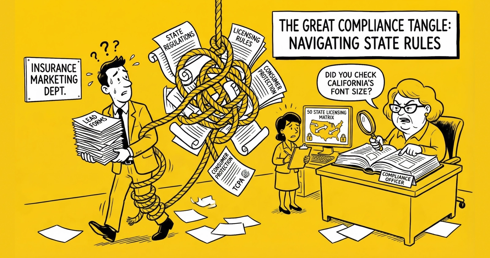 Insurance Lead Compliance: State-Specific Licensing Requirements