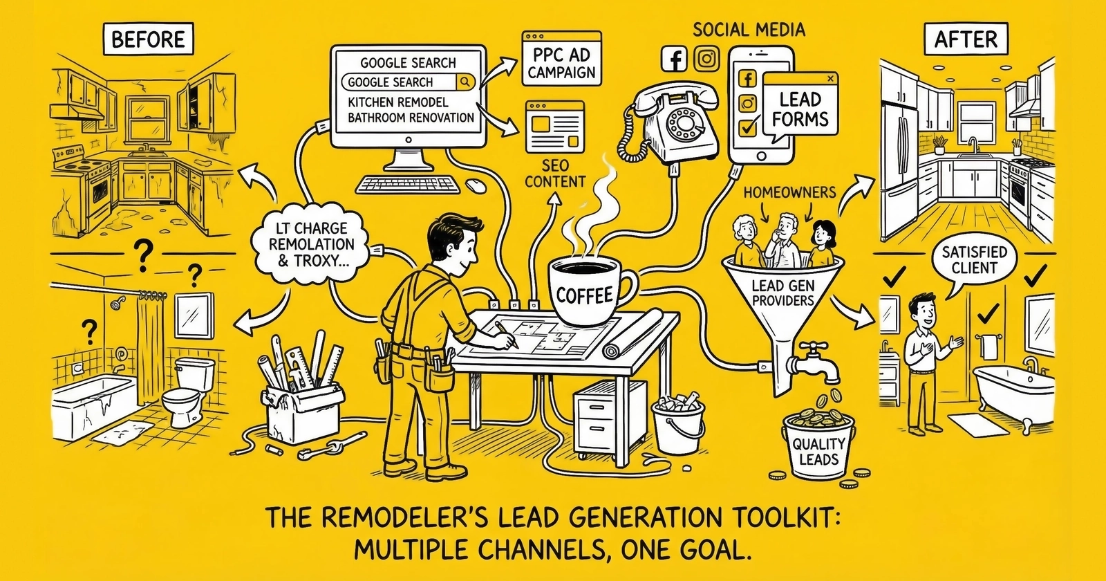 Kitchen and Bathroom Remodeling Leads: The Complete Guide for 2026