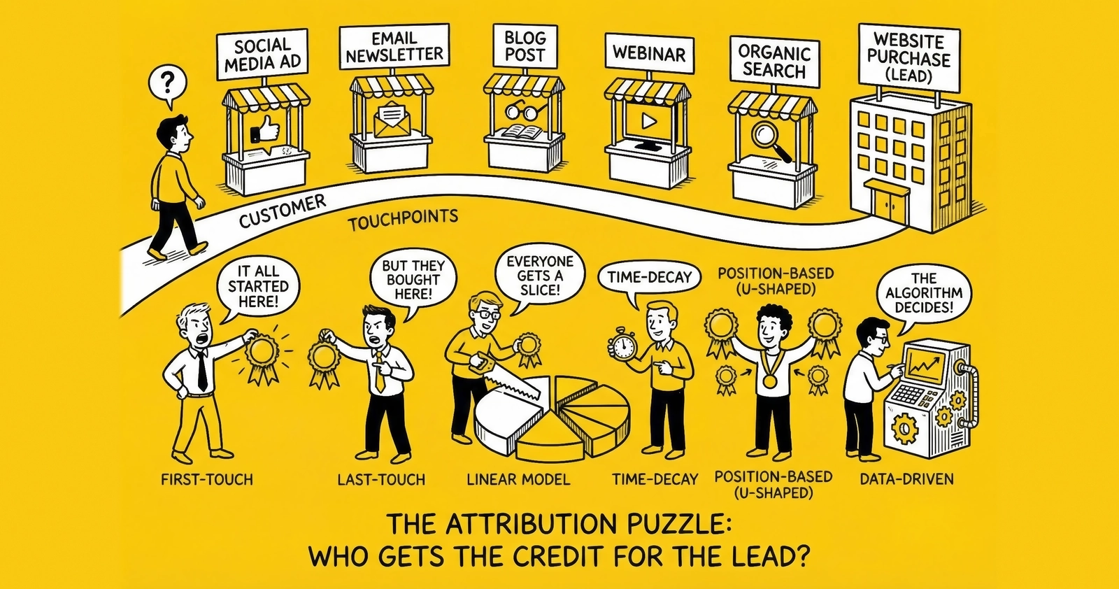 Lead Attribution Models: First Touch, Last Touch, and Multi-Touch Explained