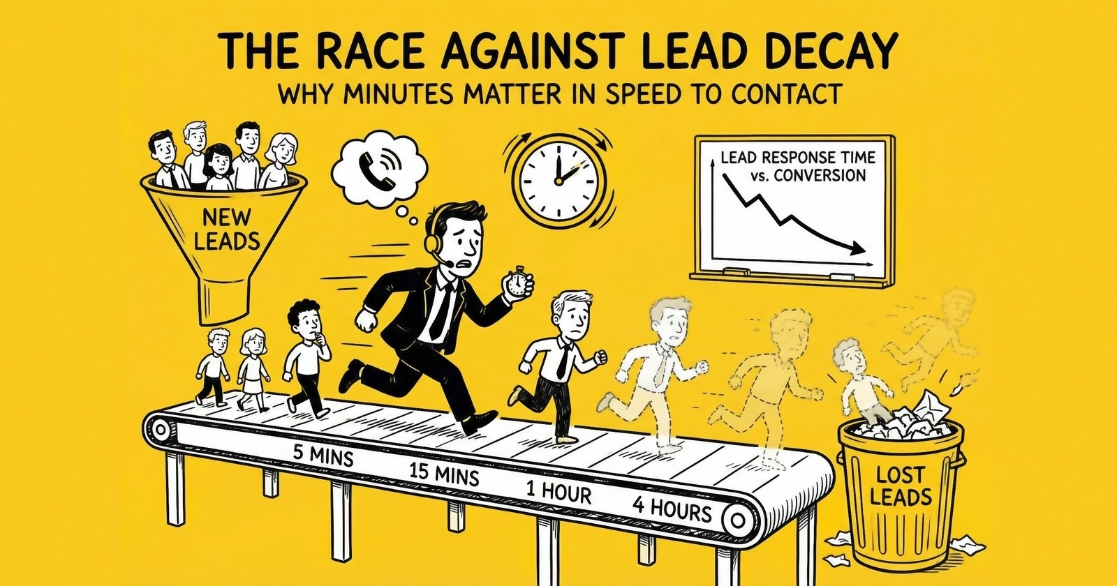 Lead Decay Curve: Why Speed to Contact Determines Your Success
