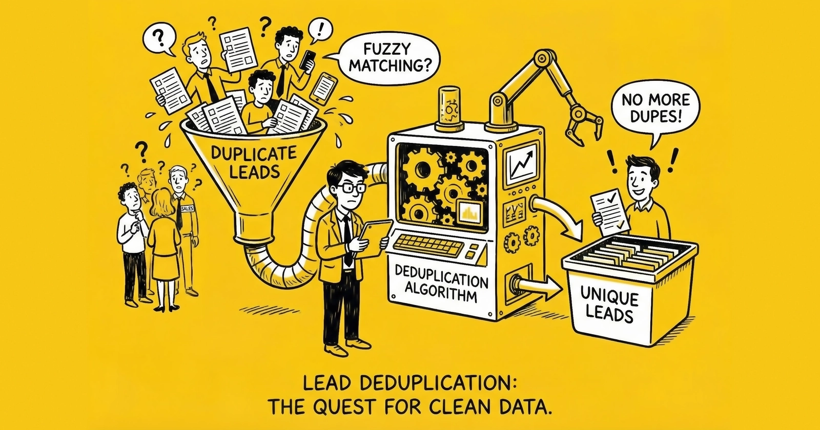 Lead Deduplication: Algorithms and Best Practices for 2026