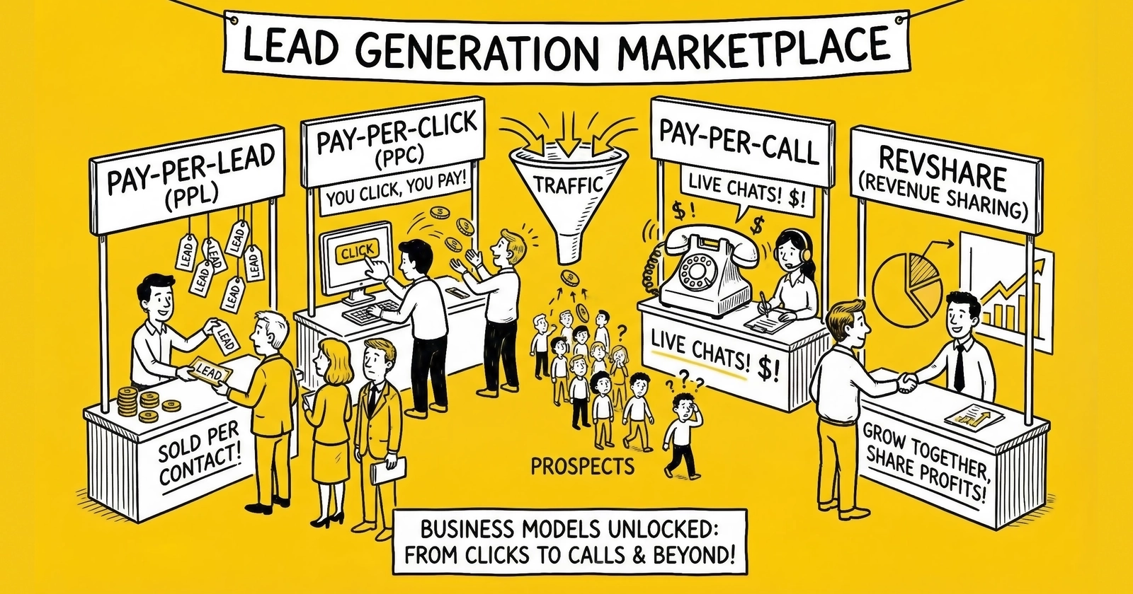 The 12 Lead Generation Business Models Explained