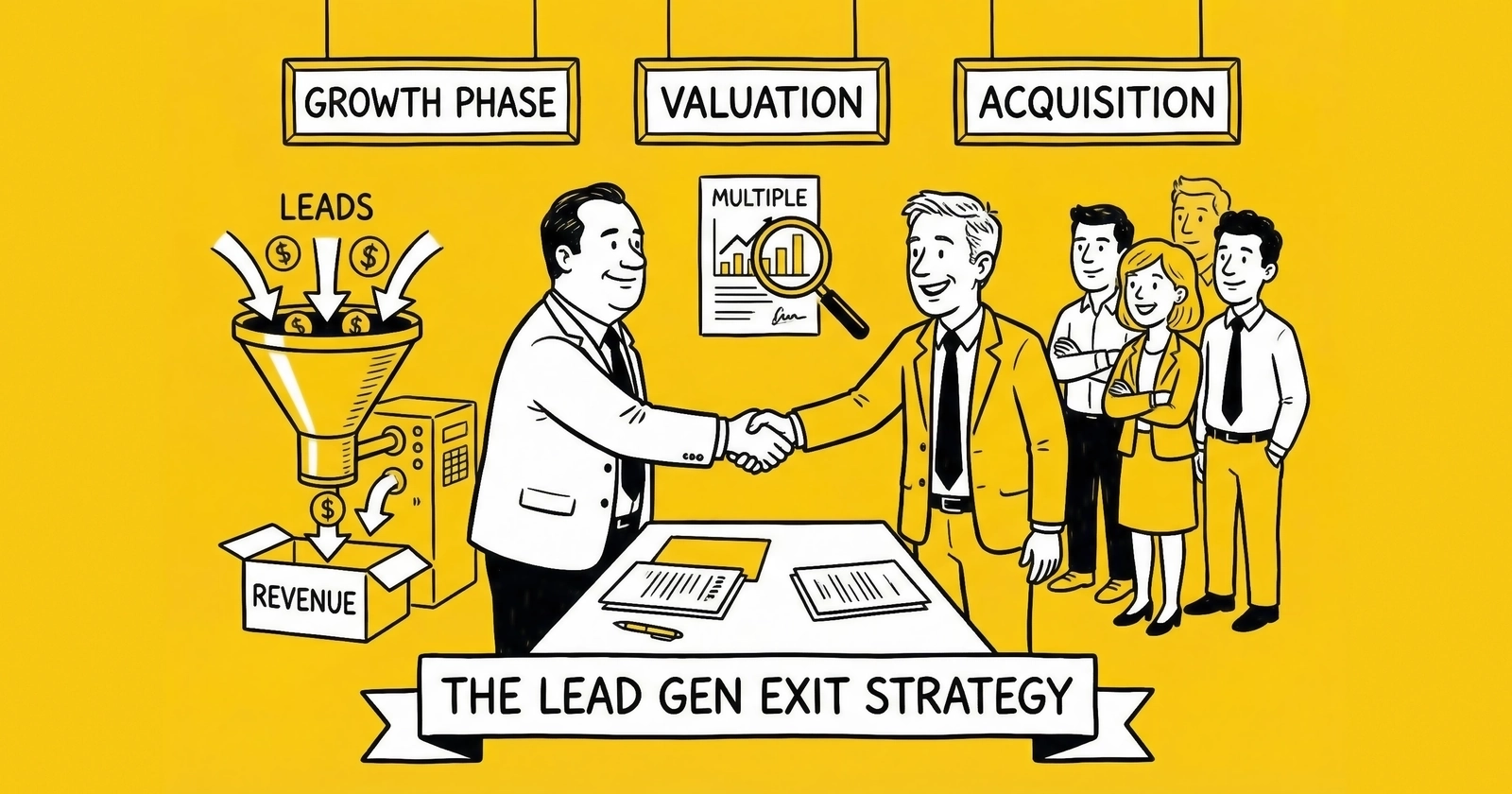Exit Strategies for Lead Generation Companies: The Complete Guide to Selling Your Business