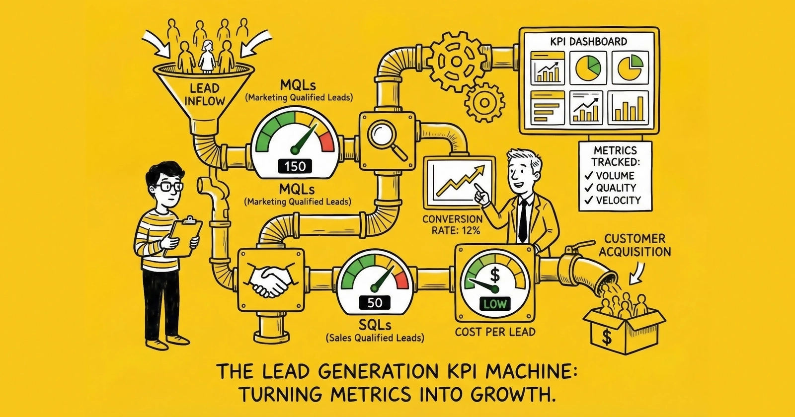 Lead Generation KPIs: The 15 Metrics That Actually Matter