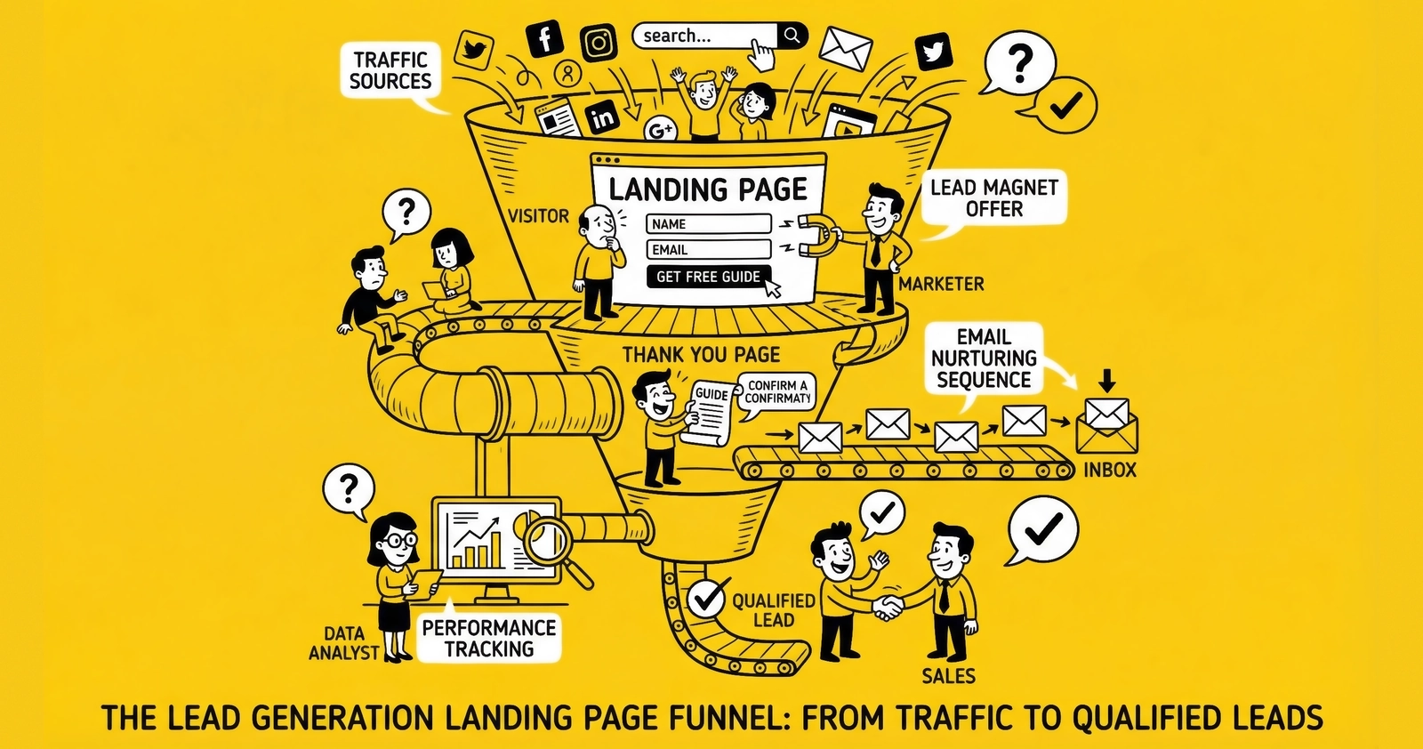 Building Lead Generation Landing Page Funnels: The Complete Strategic Guide