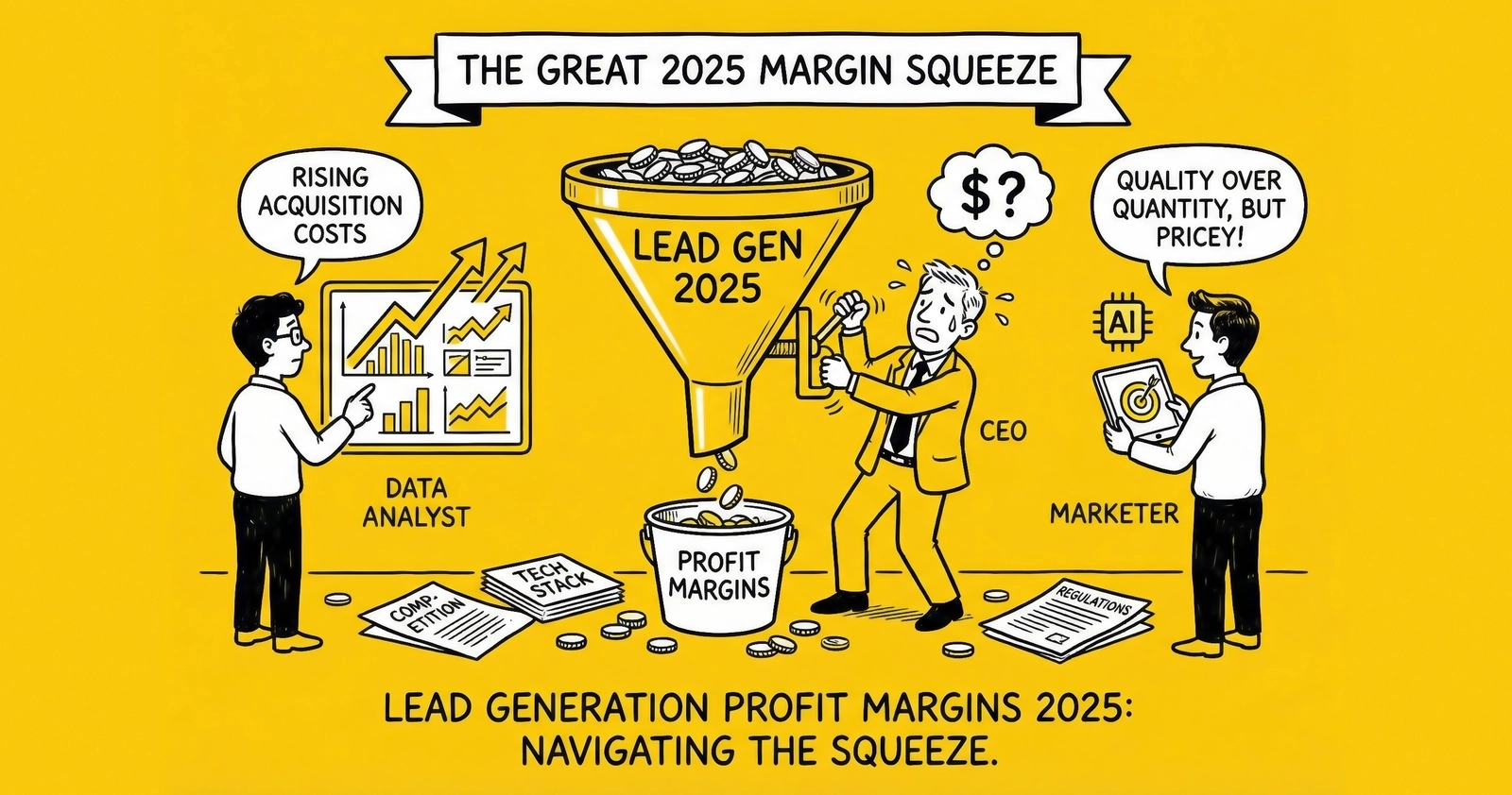 Lead Generation Profit Margins: Realistic Expectations for 2025