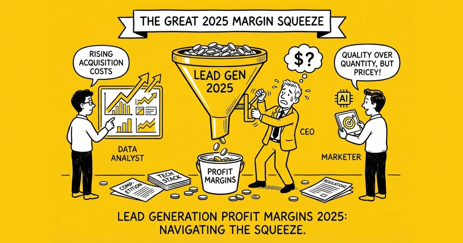 Lead Generation Profit Margins: Realistic Expectations for 2025